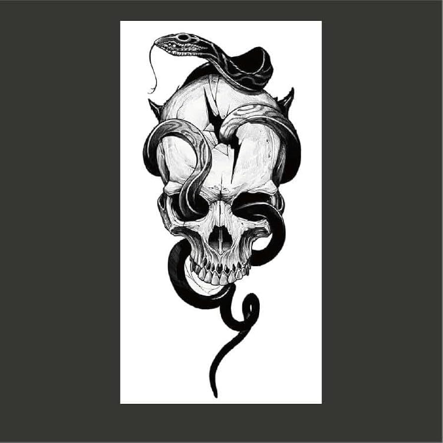 壁掛け　　タイトル「生と死の象徴を描いた頭蓋骨」 壁掛け タイトル「生と死の象徴を描いた頭蓋骨」 - メルカリ